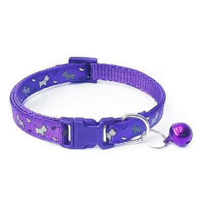 Collier réfléchissant réglable pour Chat