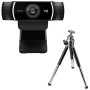 Webcam Logitech C922 Pro Stream avec trépied ajustable et micro stéréo - Wazeb.com