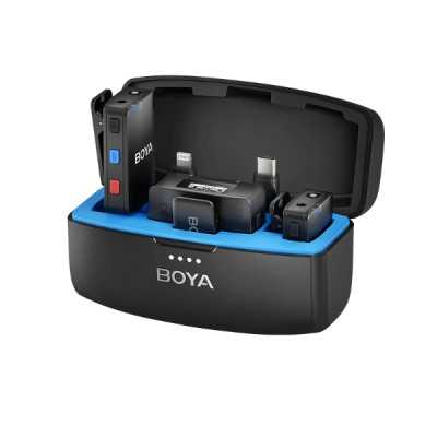 Système de micro cravate sans fil pour 2 personnes BOYA BOYAMIC