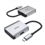 Adaptateur 2in1 HDMI et VGA vers USB C WIWU Alpha A20VH