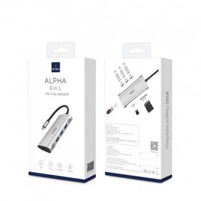 Adaptateur Alpha 7 En 1 USB-C Hub WIWU A731HP