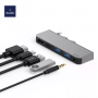 Adaptateur 5 en 1 Dongle Station USB-C WIWU Alpha MX Pro