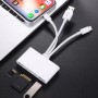 Lecteur de carte mémoire 5 en 1 pour Ios ,USB C et USB A