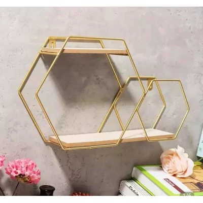 Support de rangement décoratif forgé