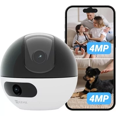 EZVIZ SMART HOME CAMERA DOUBLE OBJECTIF 2K+ CS-C7-R100-8G44WF