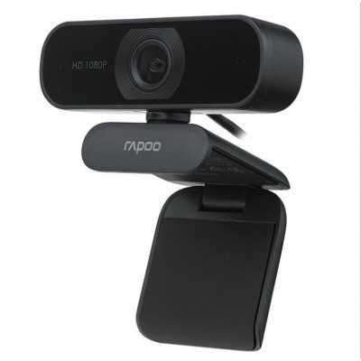 Webcam RAPOO C280 2K avec microphone intégré et cache de confidentialité - Wazeb.com