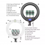 Kit d'éclairage Annulaire LED avec Télécommande M22S