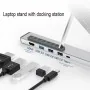 Support ordinateur portable avec station d'accueil C40-1