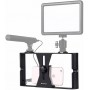 PULUZ Stabilisateur poignée Vlogging de smartphone