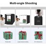 PULUZ Studio Photo Pliable 60 x 60 x 60 cm LED avec 3 Fonds