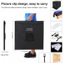 PULUZ Studio Photo Pliable 60 x 60 x 60 cm LED avec 3 Fonds