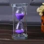 Sablier en cristal transparent 15minutes