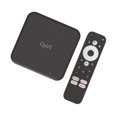 QVWi 4K UHD Streaming TV Box Q3
