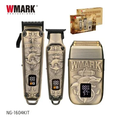 Ensemble Tondeuse sans fil rechargeable WMARK NG-1604KIT
