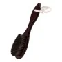 BROSSE FORME MIROIR POUR COIFFEUR CORDE BLANC BOIS ROUGE-LONG