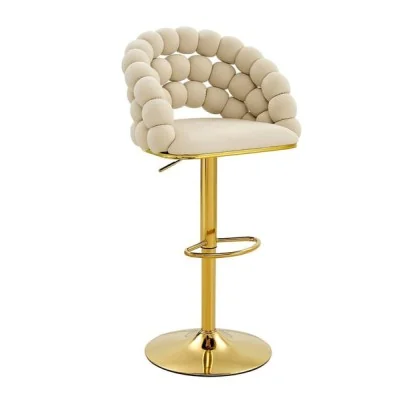 Chaise tabouret noir CC-834