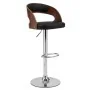 Chaise tabouret noir CC-3A