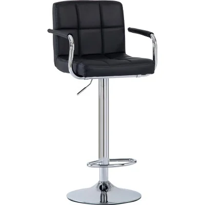 Chaise tabouret noir CC-225