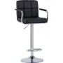 Chaise tabouret noir CC-225