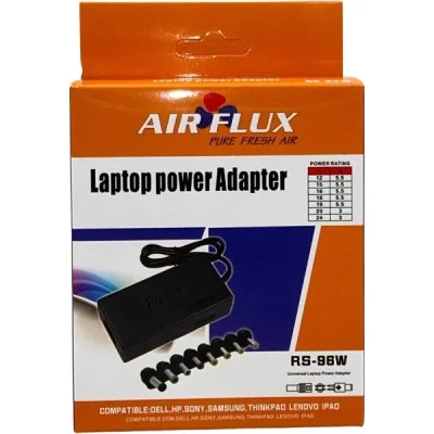 Chargeur universel pour ordinateur portable Multi-tensions 12-24V - 8 embouts