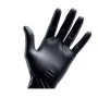 Gants en Nitrile Noir WMARK NG-GV001 - Extra Épais, Sans Poudre ni Latex Boîte de 100