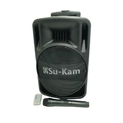 Haut-parleur Trolley Professionnel Su-Kam BT100D - 500W, Class D, Bluetooth & Micro Sans Fil