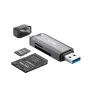 Lecteur de cartes SD/TF double port USB-A Type-C SSK