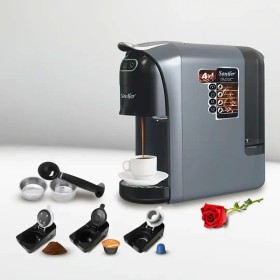 Machine à Café Expresso & Capsules 4-en-1 Sonifer SF-3579