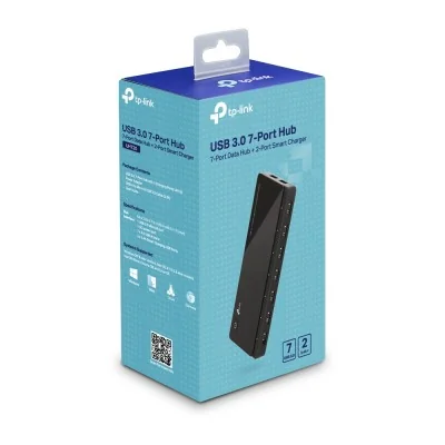 Hub USB 3.0 à 7 ports avec 2 ports de charge UH720