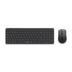 Pack clavier et souris sans fil RAPOO 9350S ultra-fin avec pavé numérique - Wazeb.com