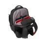 Sac à dos Tiroll 660 noir avec port de charge USB et bretelles rembourrées rouges - Wazeb.com