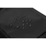 Sac à dos Tiroll 660 noir avec port de charge USB et bretelles rembourrées rouges - Wazeb.com