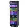 Enceinte MT-1515 15x2 pouces avec panneau de contrôle LCD et éclairage LED multicolore - Wazeb.com