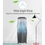 Rafraîchisseur d'air Airflux AF-AC21 sur roulettes avec panneau solaire et batterie rechargeable - Wazeb.com