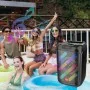 Enceinte Bluetooth portable SING-E ZQS8162 avec micro sans fil et éclairage LED RGB - Wazeb.com