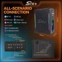 Enceinte Bluetooth SING-E ZQS V73 100W avec 2 micros sans fil et éclairage LED RGB - Wazeb.com