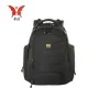 Sac à dos LOUPIN 196-2 noir et marron en polyester avec multiples compartiments - Wazeb.com