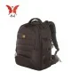 Sac à dos LOUPIN 196-2 noir et marron en polyester avec multiples compartiments - Wazeb.com