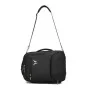 Sac à dos LOUPIN 3222 noir en polyester avec multiples compartiments et logo papillon - Wazeb.com