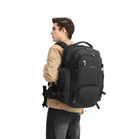 Sac à dos TIROLL 3530 noir grand format étanche avec port de charge - Wazeb.com
