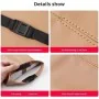 Porte-mouchoirs voiture en cuir synthétique marron avec crochets pour appui-tête - Wazeb.com