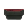 Boîte de rangement siège auto ZHUSE ZS-CA-001 marron avec compartiments intérieurs rouges - Wazeb.com