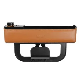 Boîte de rangement siège auto ZHUSE ZS-CA-001 camel avec support téléphone intégré - Wazeb.com