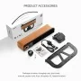 Boîte de rangement siège auto ZHUSE ZS-CA-001 camel avec support téléphone intégré - Wazeb.com