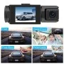 Dashcam voiture 3 objectifs Full HD 1080p avec caméra arrière étanche et écran IPS - Wazeb.com