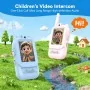 Talkie-walkie vidéo pour enfants - Appel vidéo HD sans carte SIM (Paire)