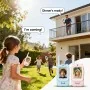 Talkie-walkie vidéo pour enfants - Appel vidéo HD sans carte SIM (Paire)