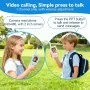Talkie-walkie vidéo pour enfants - Appel vidéo HD sans carte SIM (Paire)