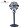 Ventilateur sur pied rechargeable AIRFLUX AF-991A bleu marine hauteur ajustable - Wazeb.com