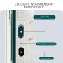 Lampe d'urgence rechargeable AKKO STAR blanche et verte avec panneau LED et torche - Wazeb.com